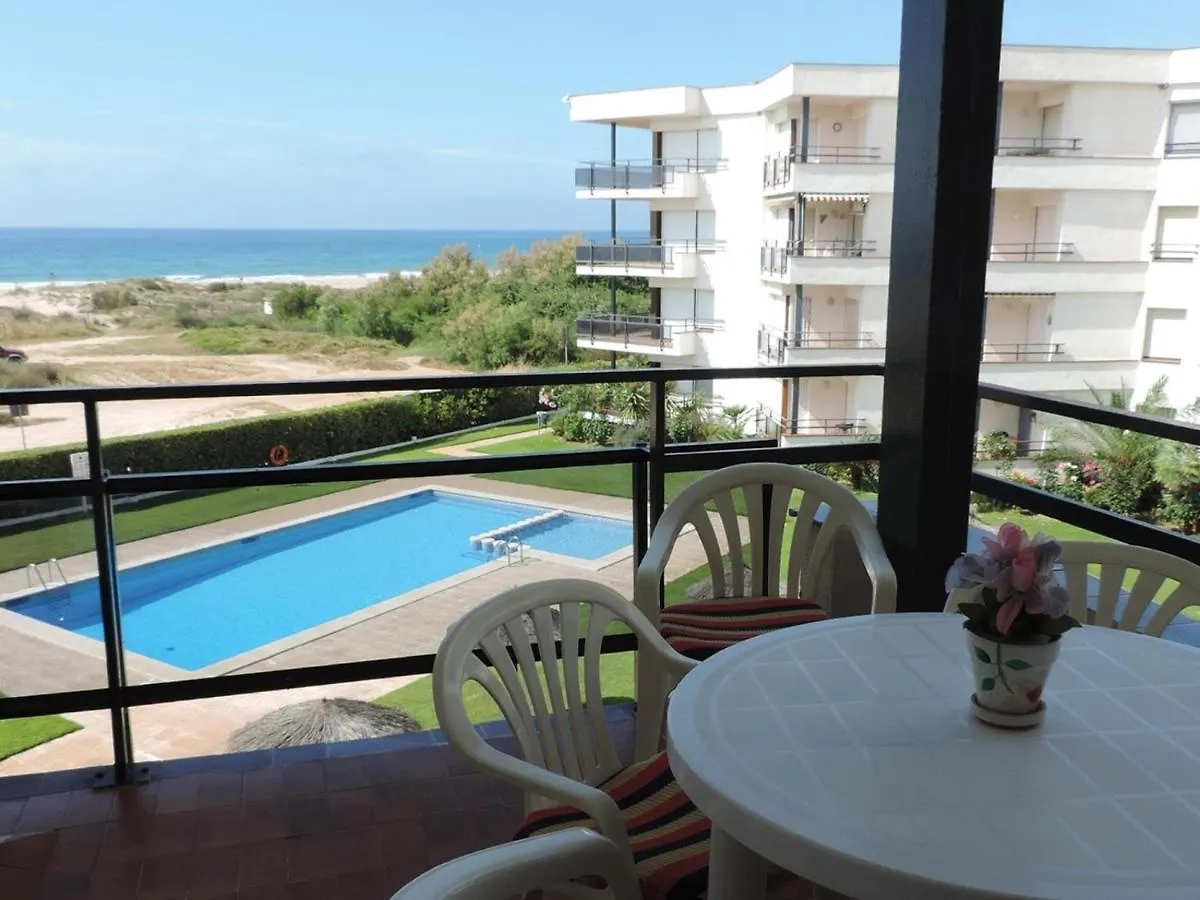 Apartment At017 Primera Linea De La Playa, Piscina, Vistas Mar Creixell